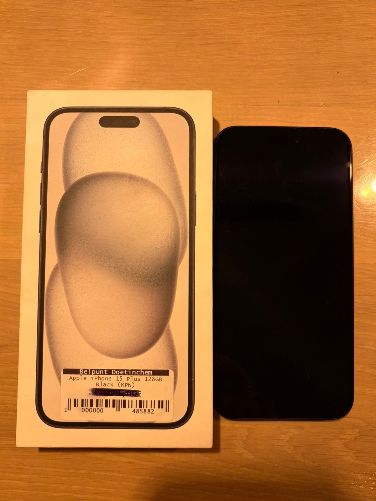 I Phone 15 plus 128GB, Ophalen, Zwart, IPhone 15 Plus, 128 GB