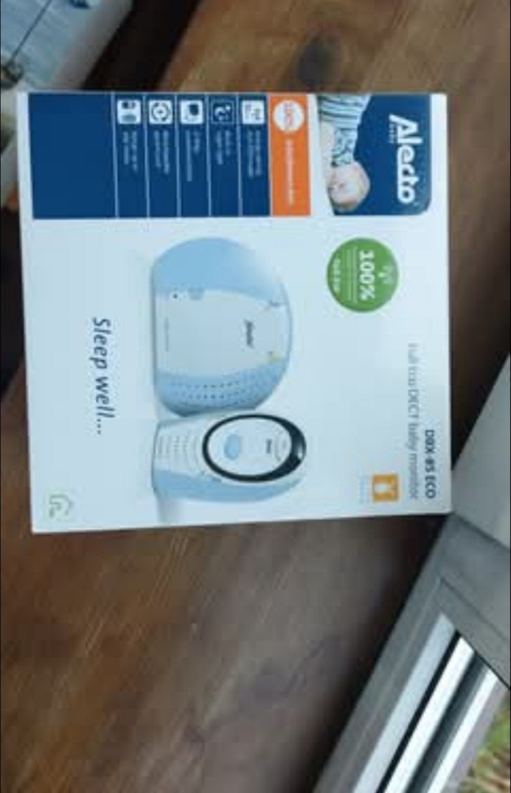 Alecto DBX-85 ECO DECT Babyfoon, Ophalen of Verzenden, Zo goed als nieuw, 250 meter of meer, Digitaal