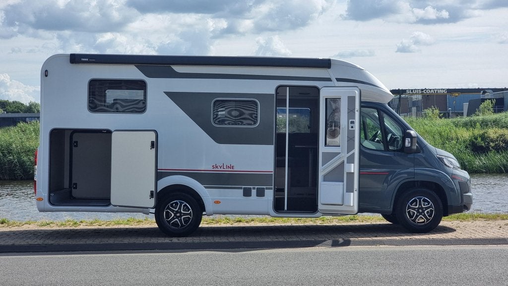 Bürstner Lyseo Time T Skyline 690 G, Caravans en Kamperen, Automaat, Ringverwarming, Fiat, Tot en met 2
