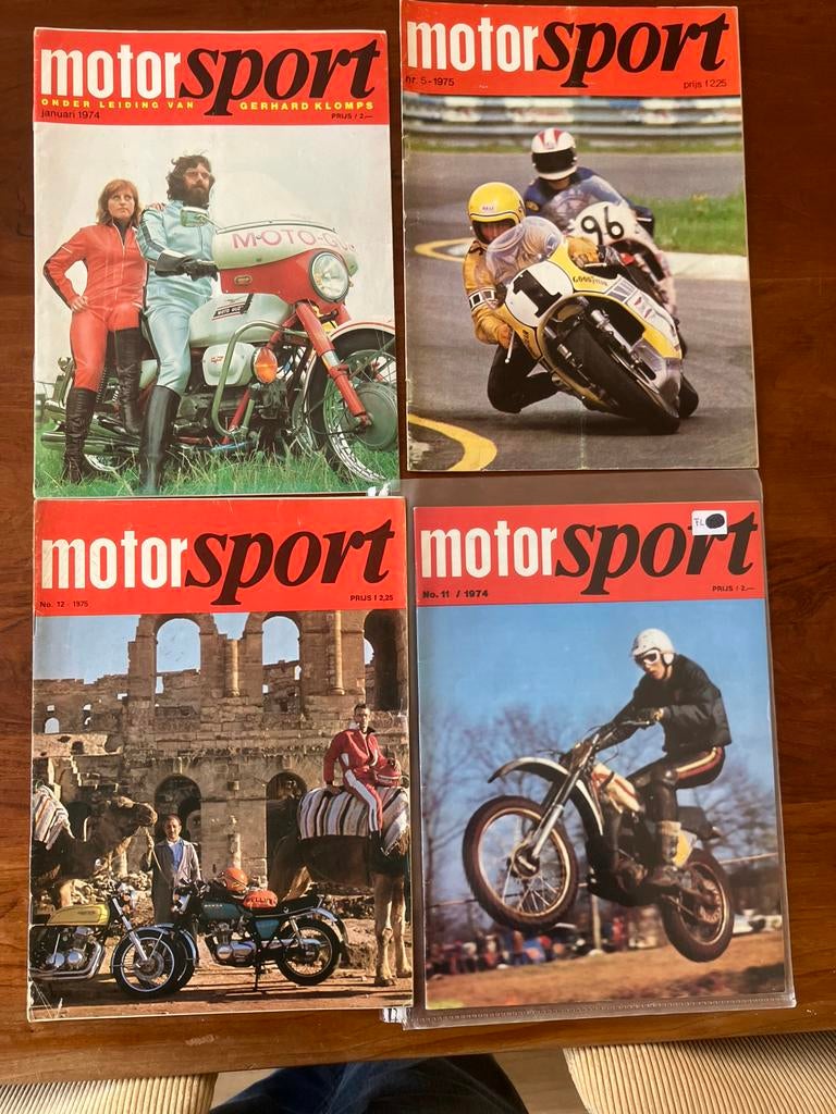 Blad Motorsport honda cb750 cb 550 motoguzzi 1000 hydro, Boeken, Motoren, Ophalen of Verzenden, Zo goed als nieuw