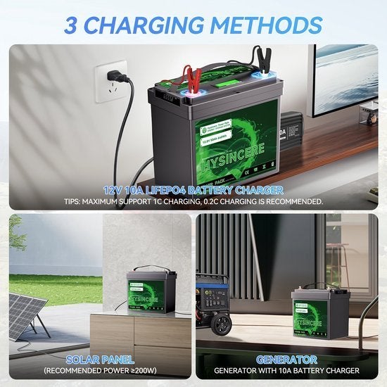 12,8V LiFePO4 Accu – Lithium Accu – Camper Accu – Noodaccu, Hobby en Vrije tijd, Overige Hobby en Vrije tijd, Nieuw, Verzenden