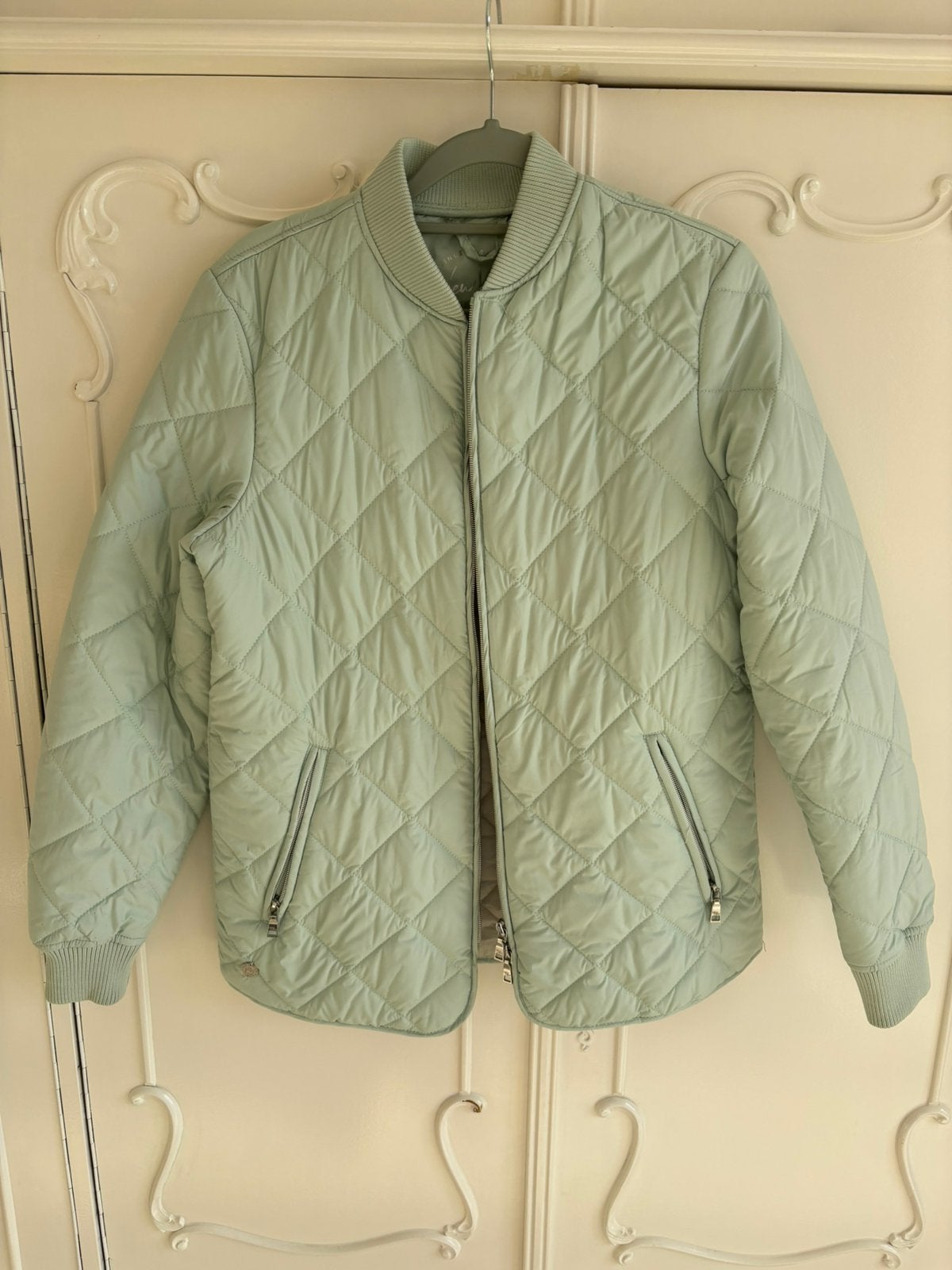 Nieuw mint groen jas merk New View maat 36, Kleding | Dames, Ophalen of Verzenden, Nieuw, Maat 36 (S), Groen