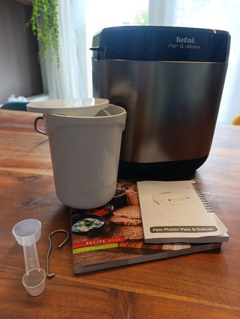 Broodbakmachine, 800 tot 1200 gram deeg, Ophalen, Gebruikt, Met timer