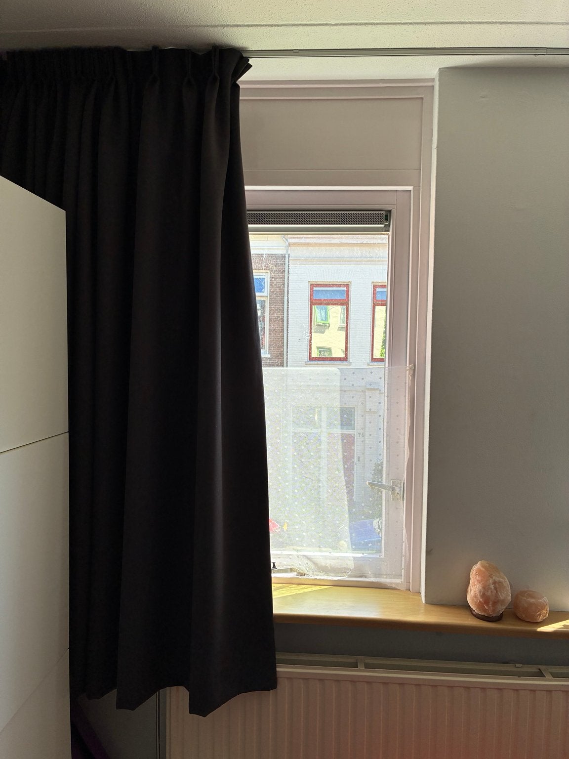 HEMA verduisterende gordijnen op maat antraciet (met bon), Huis en Inrichting, Stoffering | Gordijnen en Lamellen, Gordijn, Ophalen