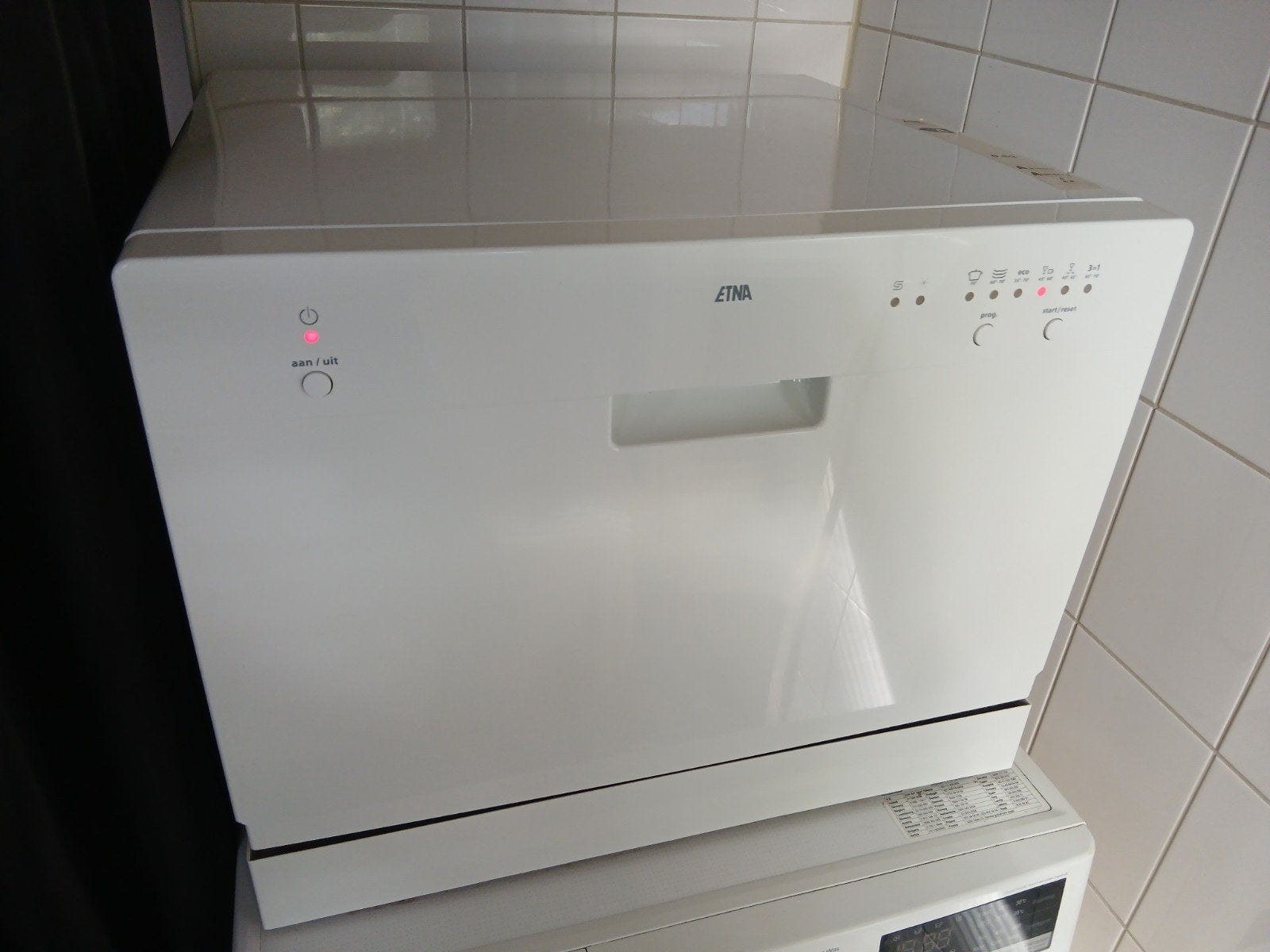 ETNA compacte vaatwasser, Witgoed en Apparatuur, Ophalen, Gebruikt, Minder dan 85 cm