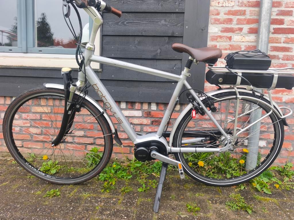 Batavus stream elektrische fiets Yamaha middenmotor, Fietsen en Brommers, Fietsen | Heren | Herenfietsen, Zo goed als nieuw, Batavus