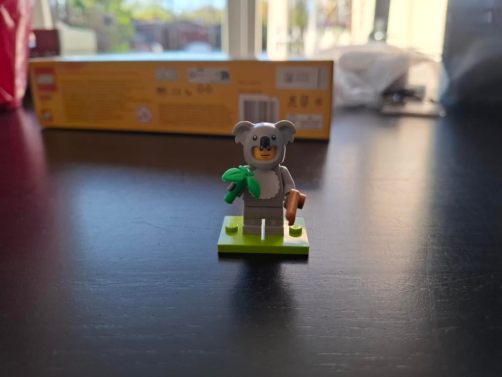 LEGO Minifiguur Serie 28 - Koala met Eucalyptusblad, Ophalen of Verzenden