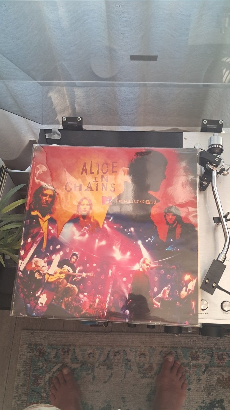 Alice in Chains MTV Unplugged LP (1996) - Originele Persing, LP, Gebruikt, Ophalen of Verzenden, Alternative Rock