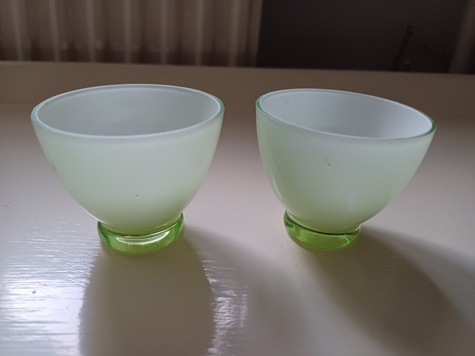 Eierdopjes glas, Ophalen of Verzenden