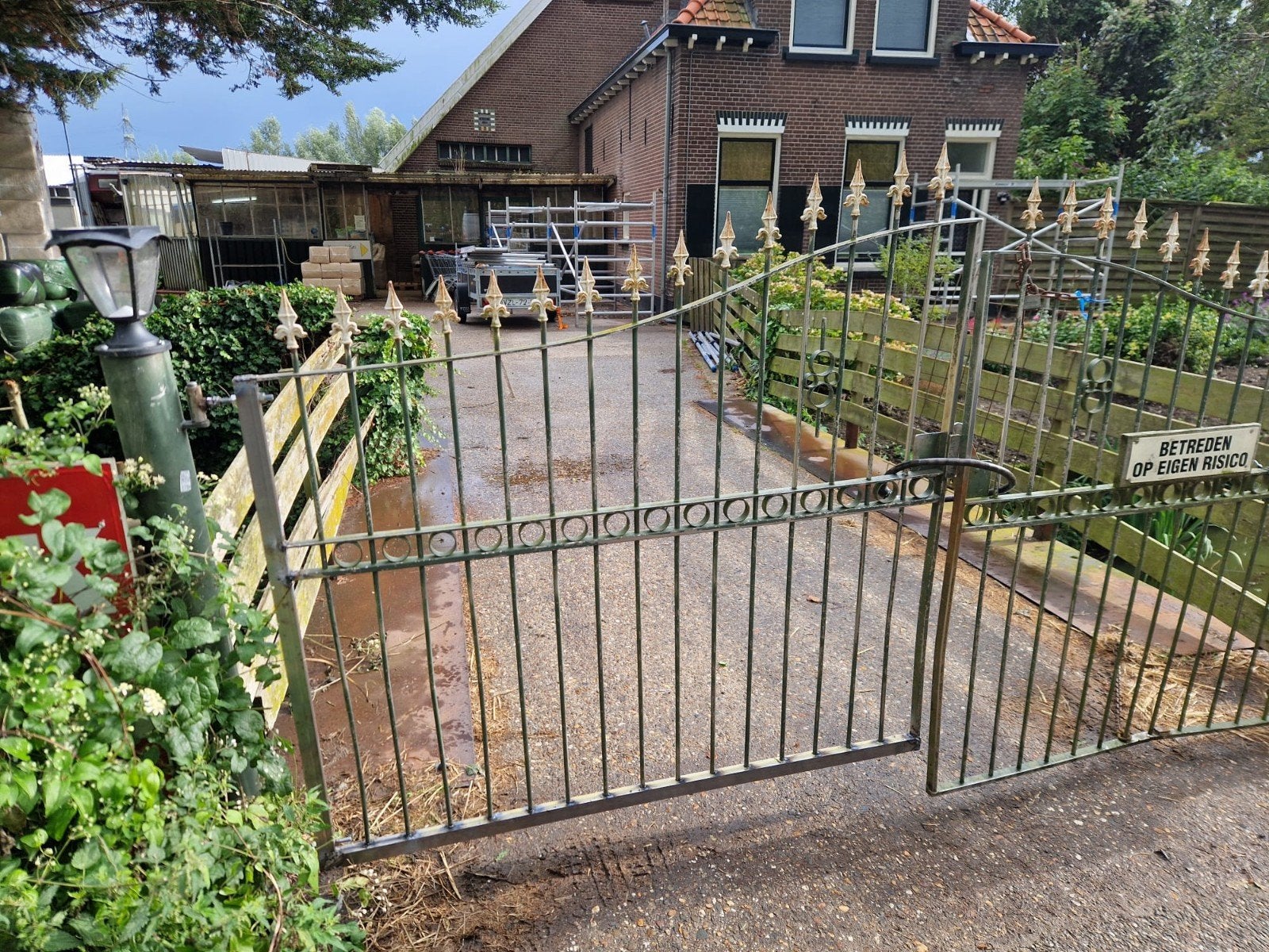 hekpoort, Tuin en Terras, Tuinpoorten, Niet bekend, 100 tot 150 cm, Ophalen of Verzenden, Niet bekend