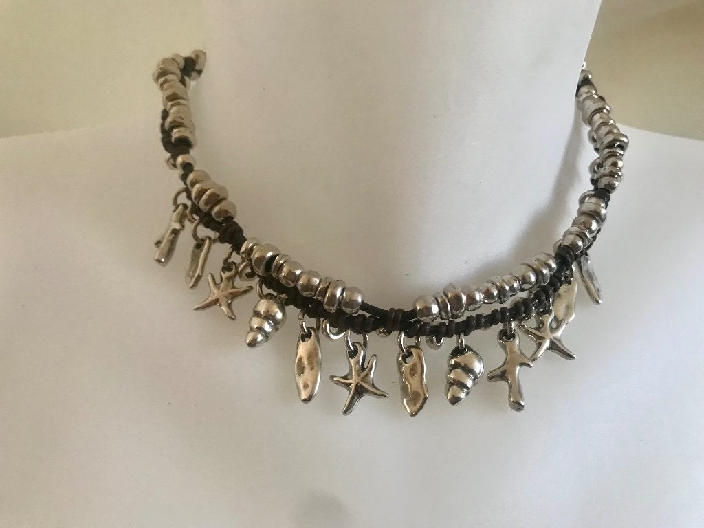 Uno de 50 Ketting (116) Deep Sea, Sieraden, Tassen en Uiterlijk, Kettingen, Overige materialen, Verstelbaar, Nieuw, Ophalen of Verzenden