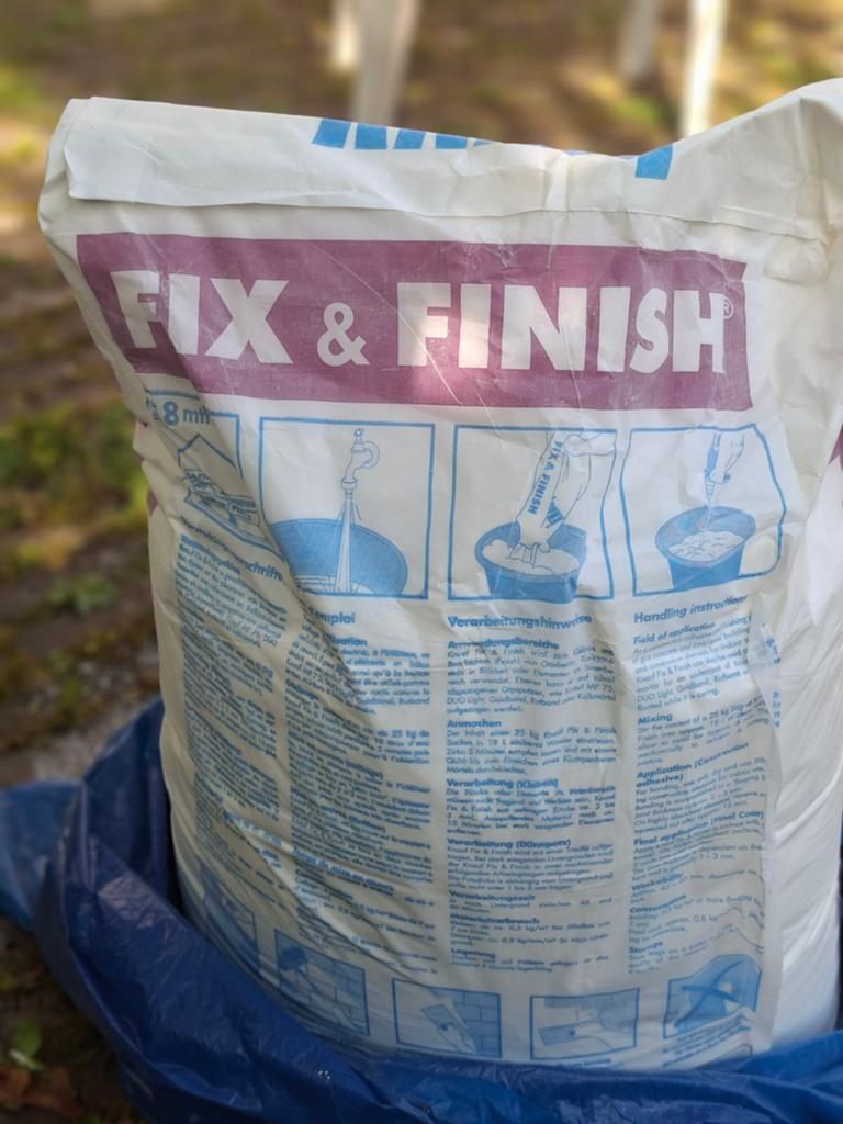 25 kilo Fix & Finish, Ophalen, Nieuw