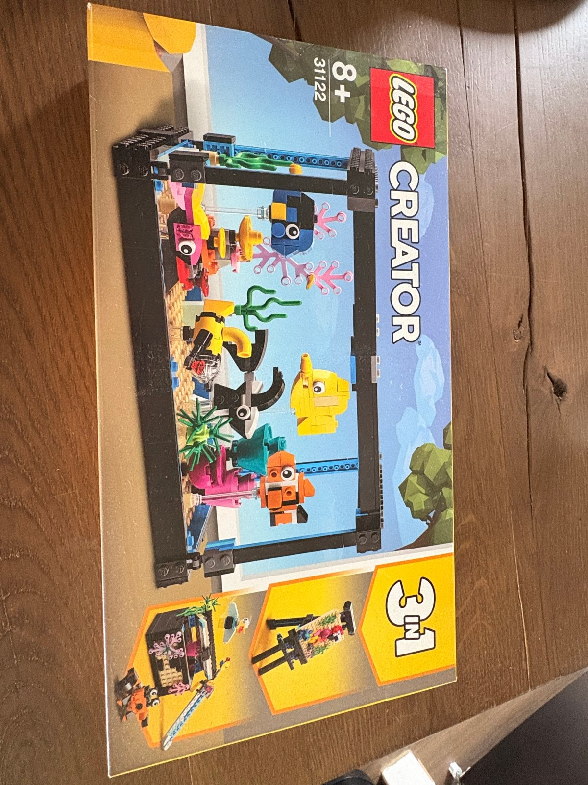 Lego Creator 31122 Vis Aquarium 3-in-1 - Nieuw en Ongeopend, Ophalen, Lego, Nieuw, Ongeopend/sealed
