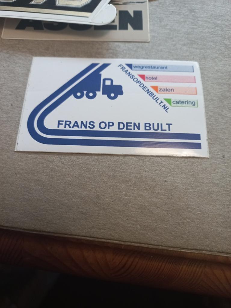 Wegrestaurant frans op den bult, Verzamelen, Ophalen of Verzenden, Zo goed als nieuw