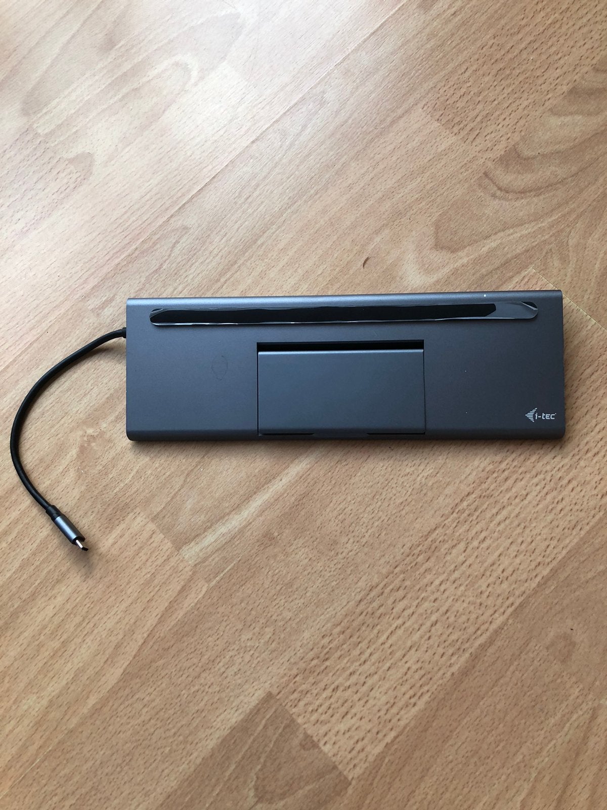 i-tec C13FLATDOCKPDPLUS docking station, Computers en Software, Dockingstations, Ophalen of Verzenden, Gebruikt, Docking station