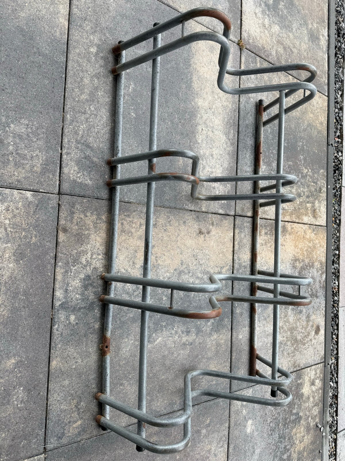 Fietsenrek voor 4 fietsen - robuust en gebruikt, Ophalen, Gebruikt