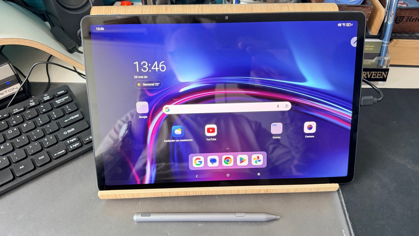 Lenovo Tab P12 - 12.7 inch tablet met pen en toetsenbord, Ophalen, 12 inch, Zo goed als nieuw, 128 GB