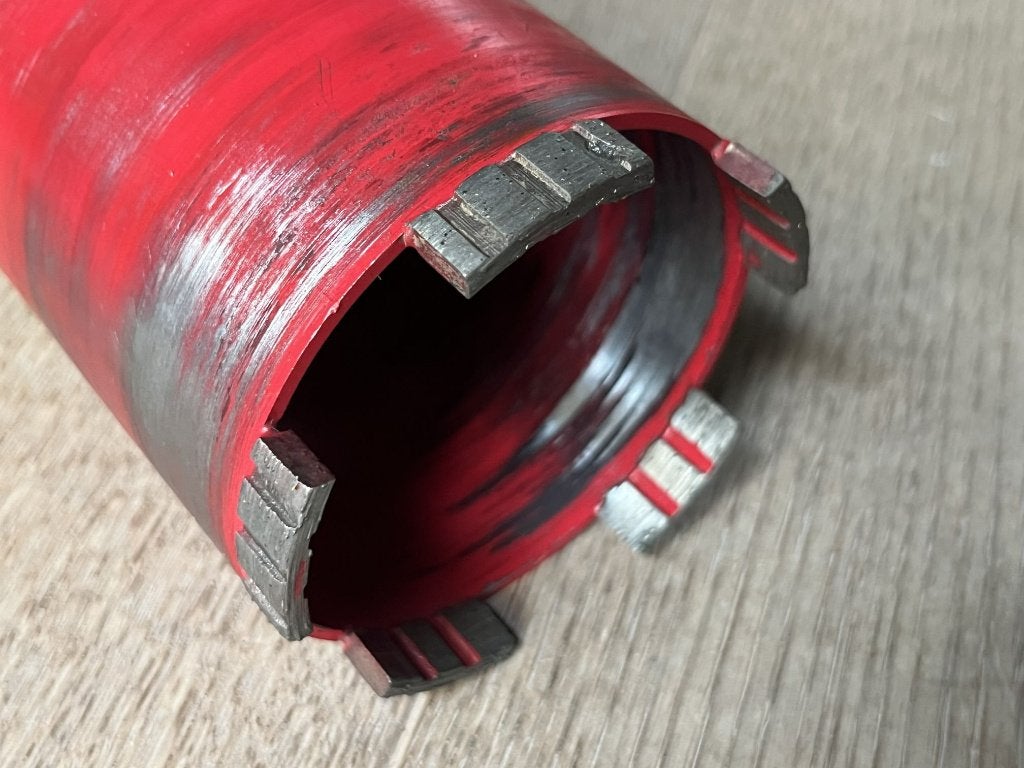 Diamantboor 82mm x 280mm, Ophalen of Verzenden, Zo goed als nieuw, Boormachine