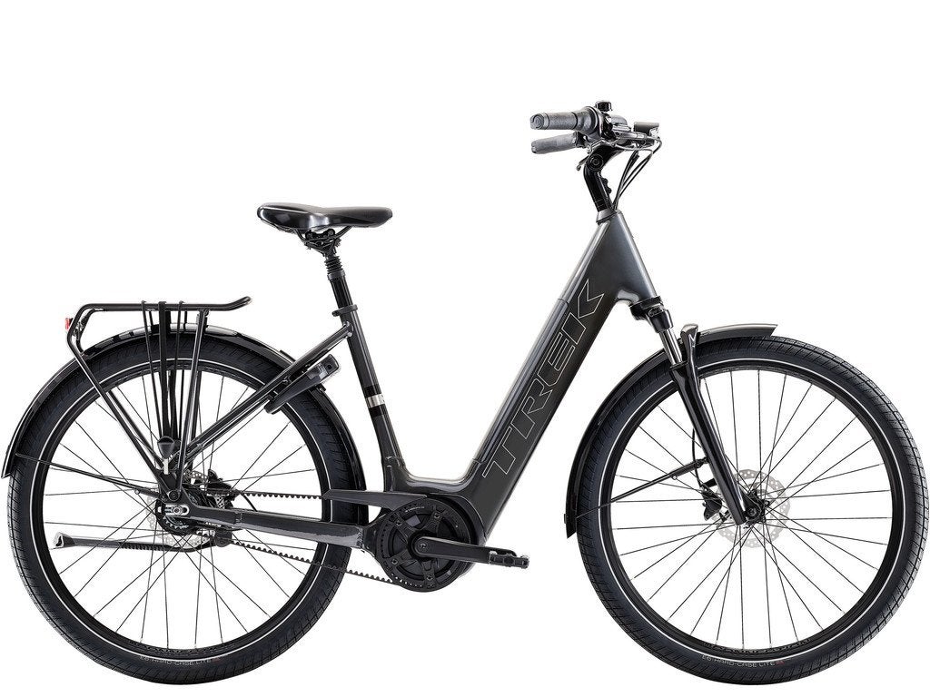 Trek District+ 3 belt grijs dames 55cm 27.5inch, 55 tot 59 cm, Nieuw, Overige merken