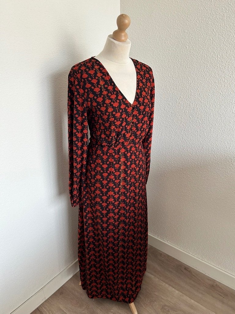 Fabienne Chapot maat 40 Isabella isa dress 2916, Maat 38/40 (M), Oranje, Ophalen of Verzenden, Zo goed als nieuw
