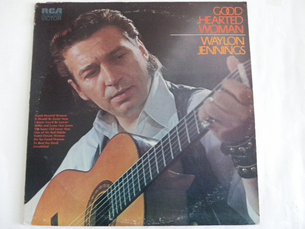 LP Waylon Jennings - Good Hearted Woman, Gebruikt, Originele persing, Ophalen of Verzenden, 1970 - 1979
