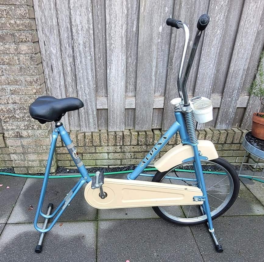 Vintage hometrainer Alpina, Ophalen, Gebruikt, Benen, Metaal