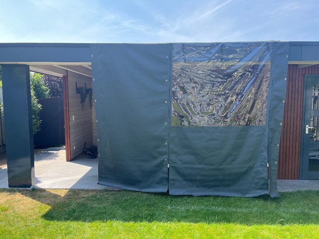 Veranda zeil voor overkapping, Tuin en Terras, Overkappingen, Ophalen, Nieuw, Veranda