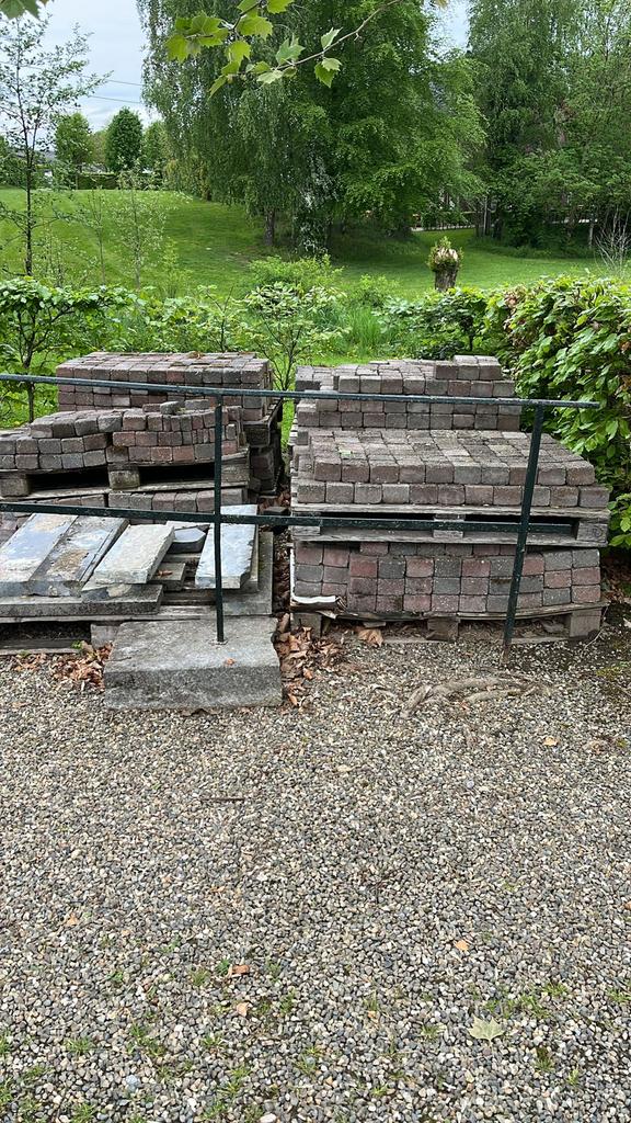Cobblestones/ klinkers gratis af te halen max 700m2, Ophalen, Gebruikt