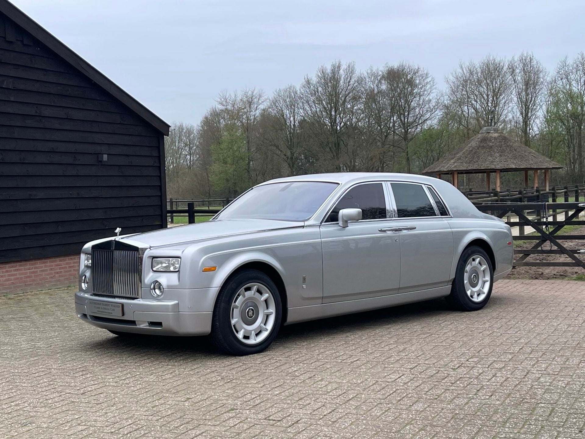Rolls-Royce Phantom V12 2003 57.966 km, Auto's, Automaat, Achterwielaandrijving, 460 pk, Leder