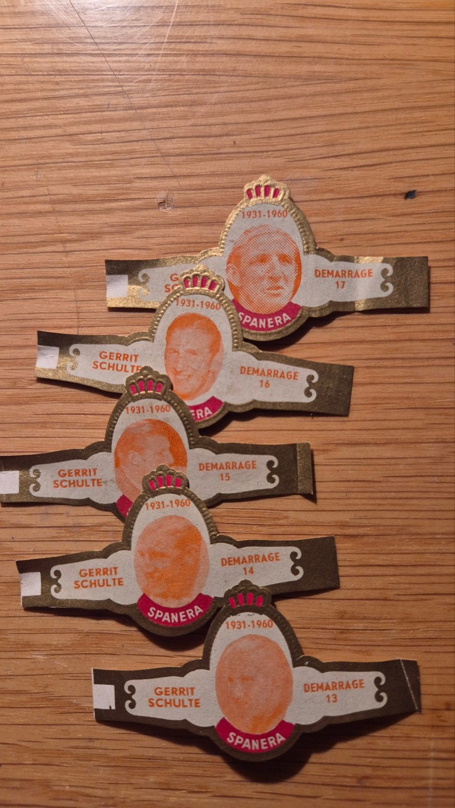 Sigarenbanden, Ophalen, Zo goed als nieuw, Sigarenbandjes