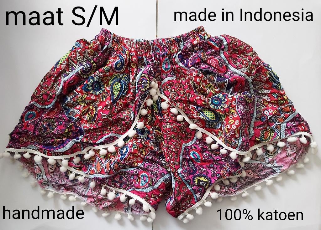 Broekje uit Bali, Kleding | Dames, Rokken, Nieuw, Maat 36 (S), Overige kleuren, Boven de knie, Ophalen of Verzenden