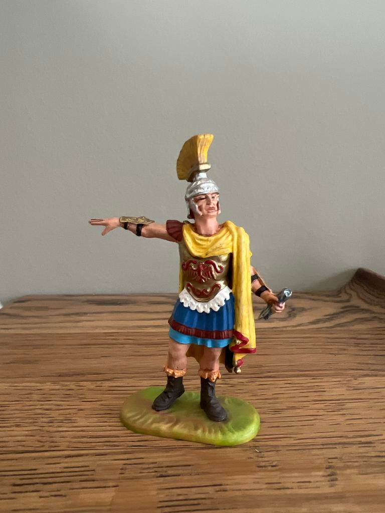 Elastolin Romeinse soldaat miniatuur - gedetailleerd figuur, Verzenden, Zo goed als nieuw, Overige soorten