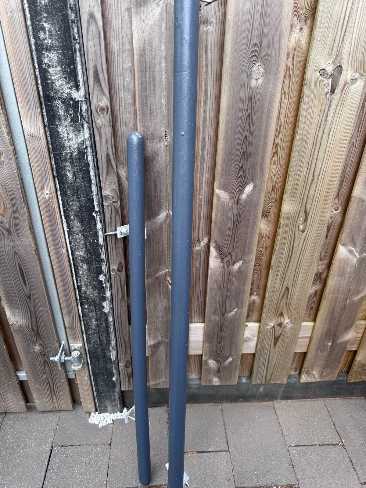 Trap leuning hout - 250cm en 105 cm, Gebruikt, Overige typen, Ophalen of Verzenden, Minder dan 200 cm