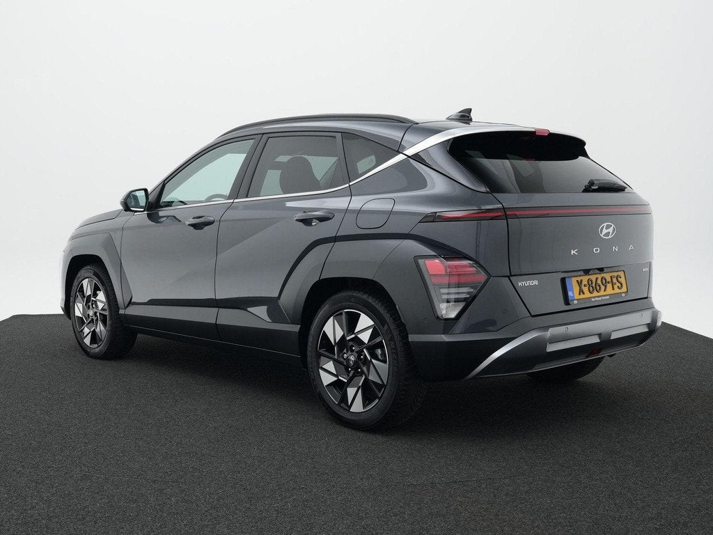 Hyundai Kona 1.6 GDI HEV Premium Sky | Elektrische Stoelen |, Auto's, Hyundai, 12 maanden, Gebruikt, Euro 6, Origineel Nederlands