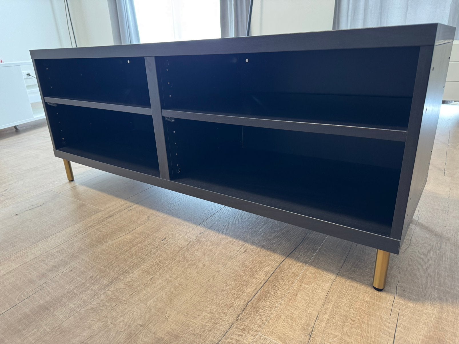 IKEA Besta Zwart 120x40x38, Ophalen, Minder dan 50 cm, Gebruikt, 100 tot 150 cm