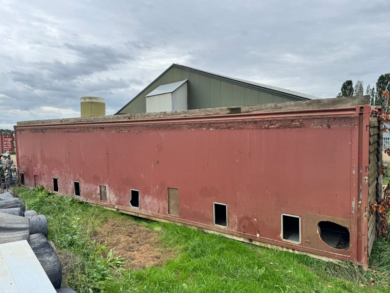 Zeecontainer 40ft - Dierenverblijf - opslag - Gratis, Ophalen