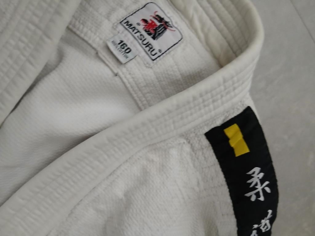 Judopak judopakken 2 x maat 160 Nu 1,-, Maat XS of kleiner, Ophalen, Judo