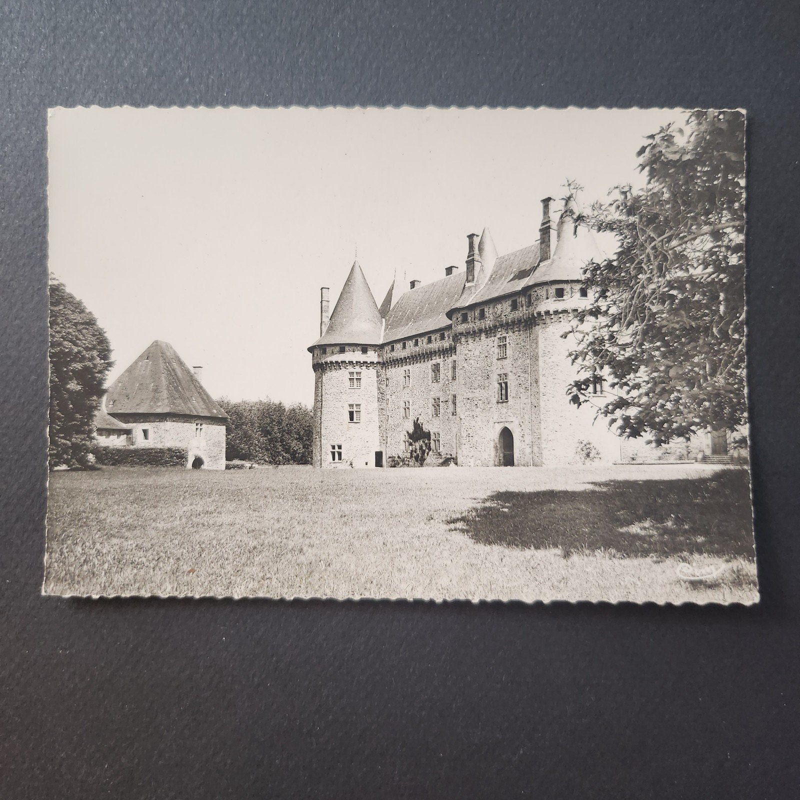 Echte foto - Kasteel van Pompadour (Corrèze), Frankrijk, Verzenden, Ongelopen, Frankrijk