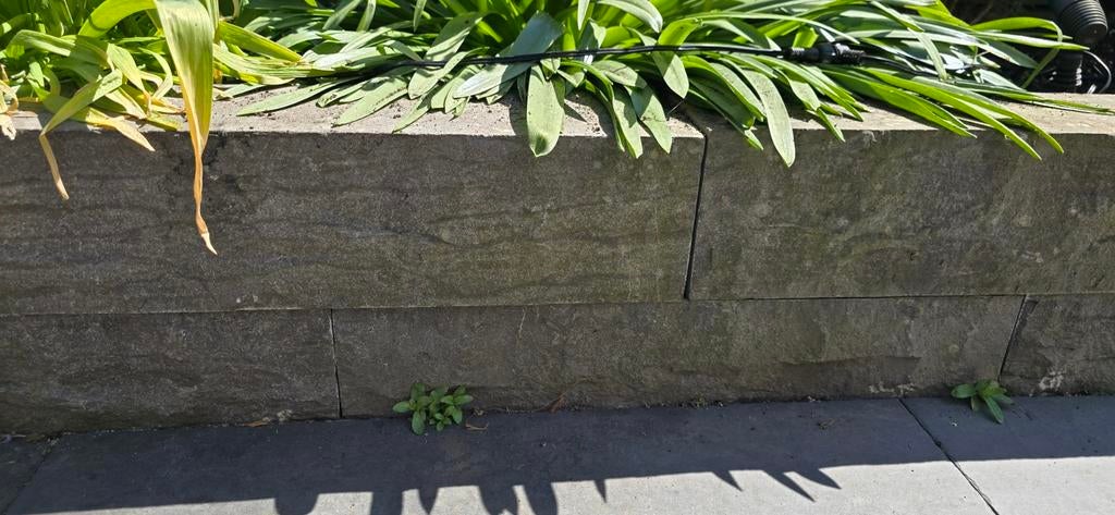 Chinees hardsteen stapelblokken 50x12x12 cm, Tuin en Terras, Ophalen, Gebruikt, 20 m² of meer