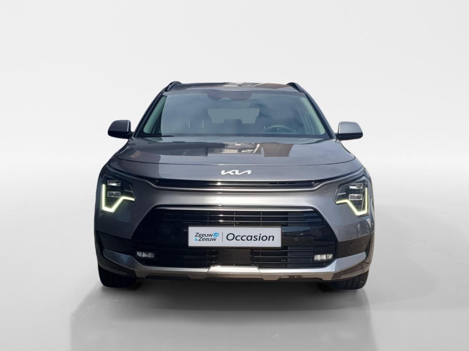 Kia Niro 1.6 GDi Hybrid DynamicLine Edition | Dodehoek detec, Auto's, Verwarmde buitenspiegels, Gebruikt, Euro 6, Leder en Stof