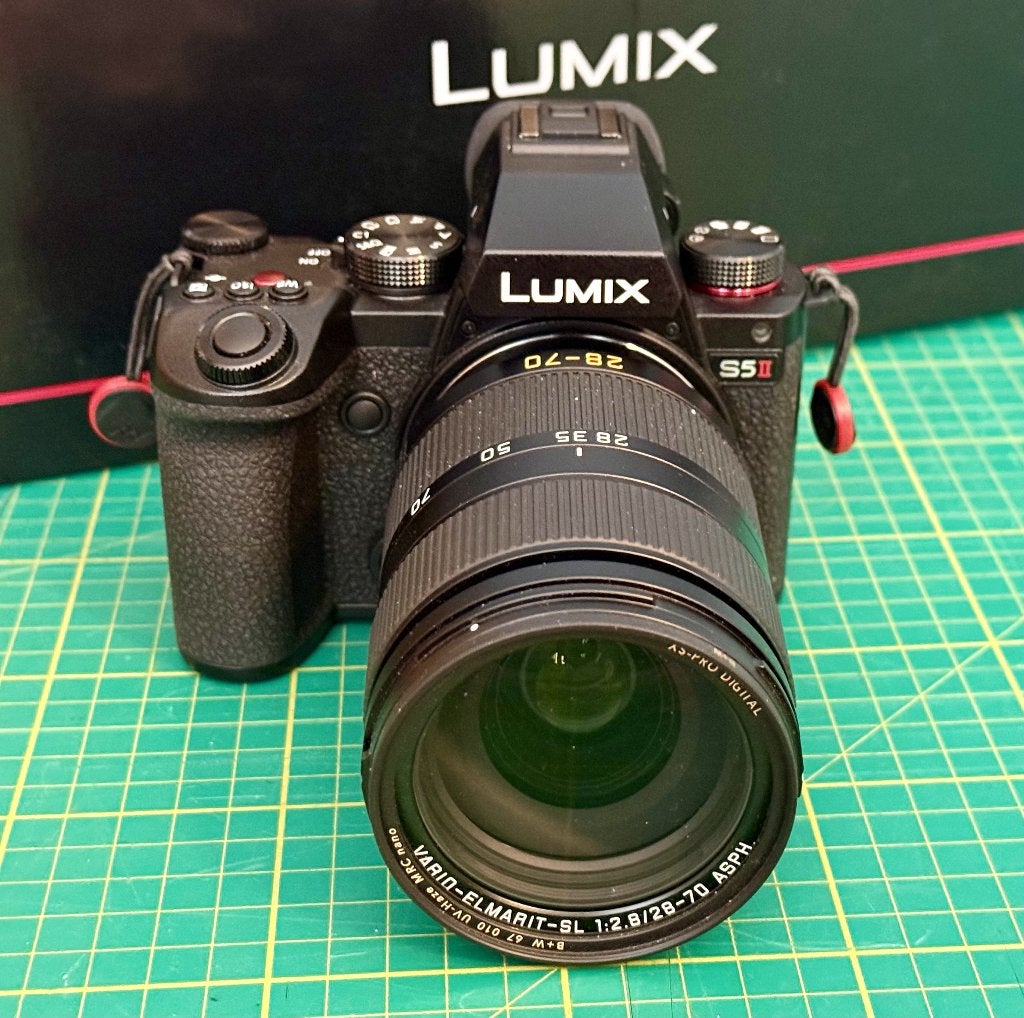 Panasonic LUMIX S5 Mark II, Audio, Tv en Foto, Fotocamera's Digitaal, Ophalen, Panasonic, Lensdop, Bluetooth