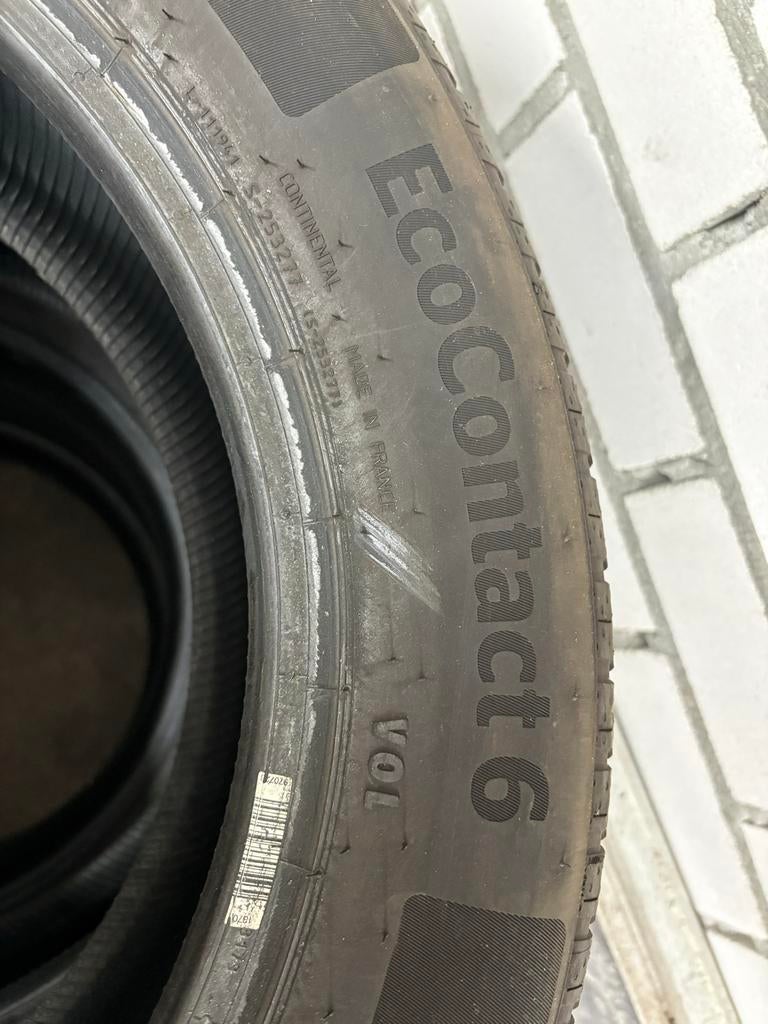 Continental EcoContact 6 banden 235/55 R18 V, 18 inch, Gebruikt, Ophalen of Verzenden, 235 mm
