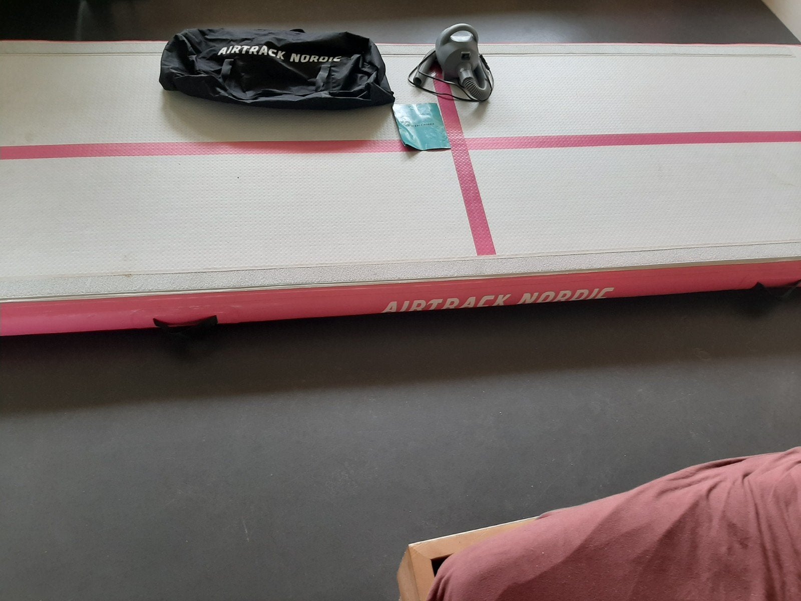 Airtrack met accessoires, Ophalen, Gebruikt, Overige typen, Kindermaat 122 t/m 140