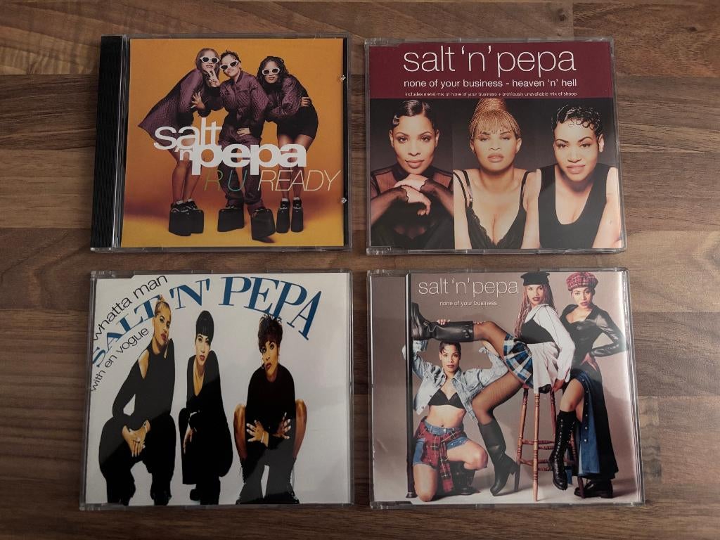 Salt 'N' Pepa CD Singles Collectie (8 stuks) vanaf 2,50, 6 singles of meer, Ophalen of Verzenden, Zo goed als nieuw
