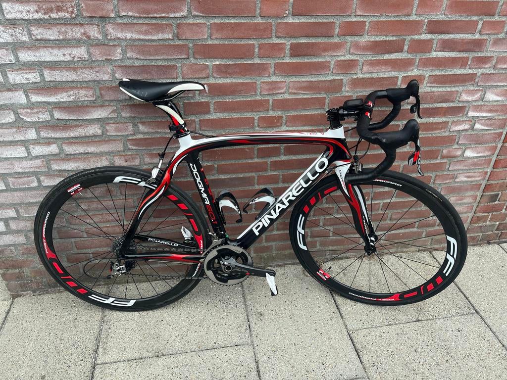 Pinarello Dogma 60.1 racefiets - SRAM afgemonteerd, Fietsen en Brommers, Fietsen | Racefietsen, Carbon, Velgrem, Zo goed als nieuw