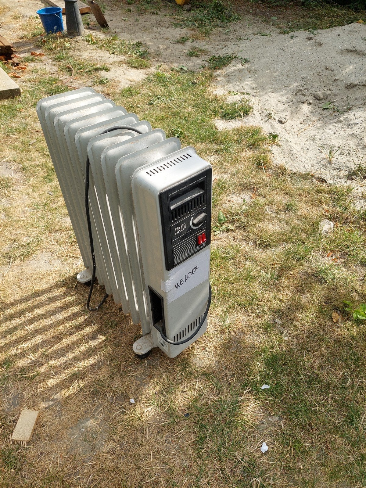 RD Oliegevulde Radiator 2000W - Elektrische Kachel, Ophalen, Gebruikt, Radiator, 60 tot 150 cm