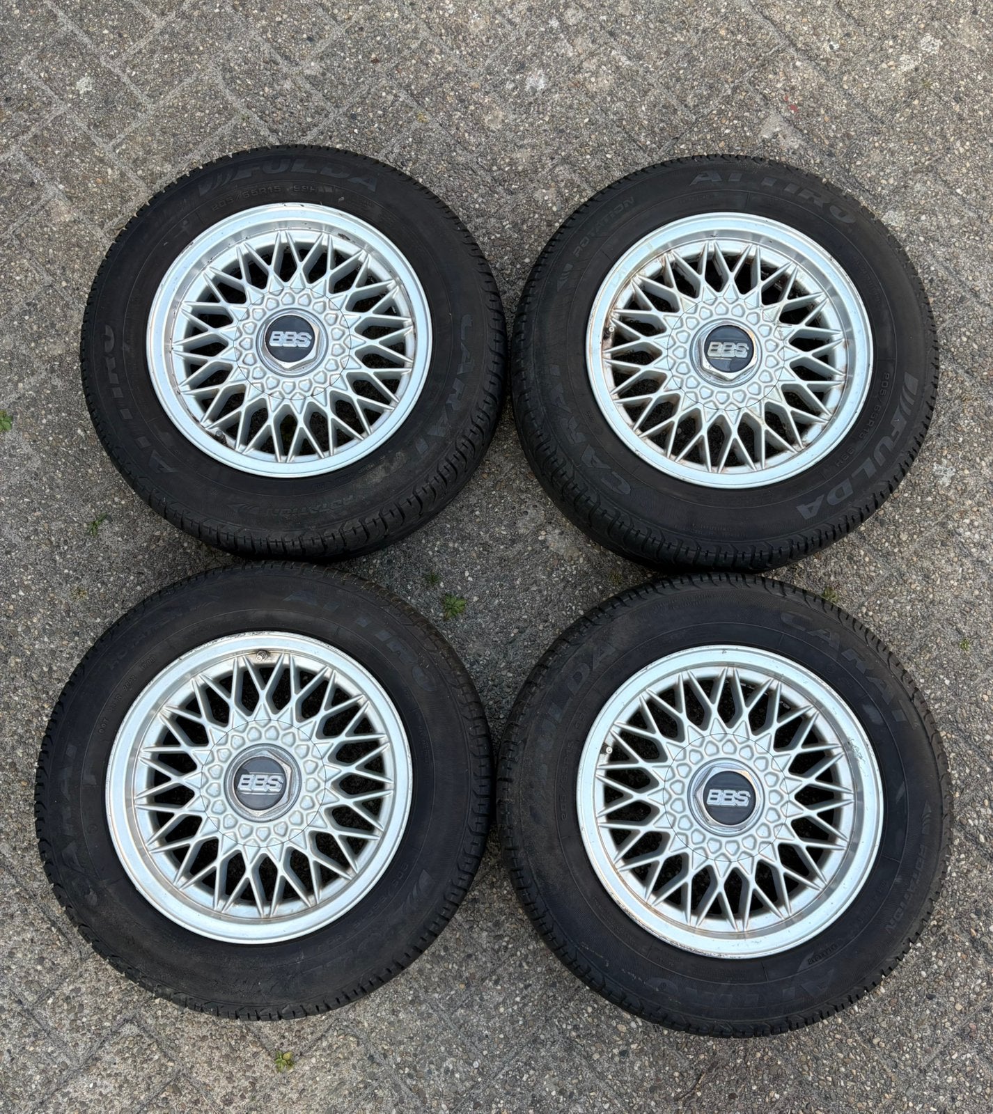 15” Originele BBS RZ326 Mercedes velgen, Auto-onderdelen, Banden en Velgen, Ophalen, 15 inch, Zomerbanden, Velg(en)