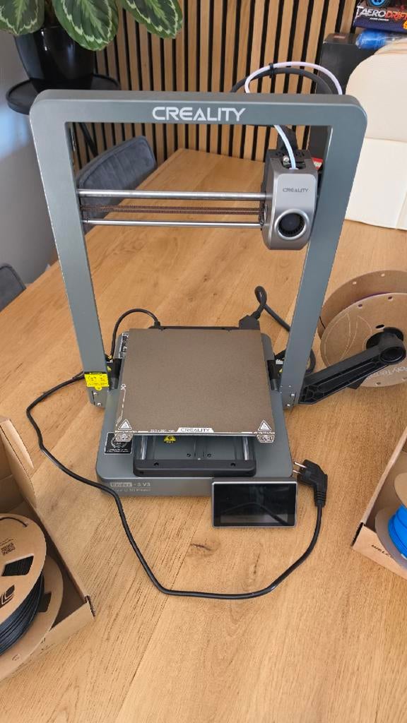 Creality Ender 3 v3, bijna nieuw, Computers en Software, 3D Printers, Ophalen, Zo goed als nieuw