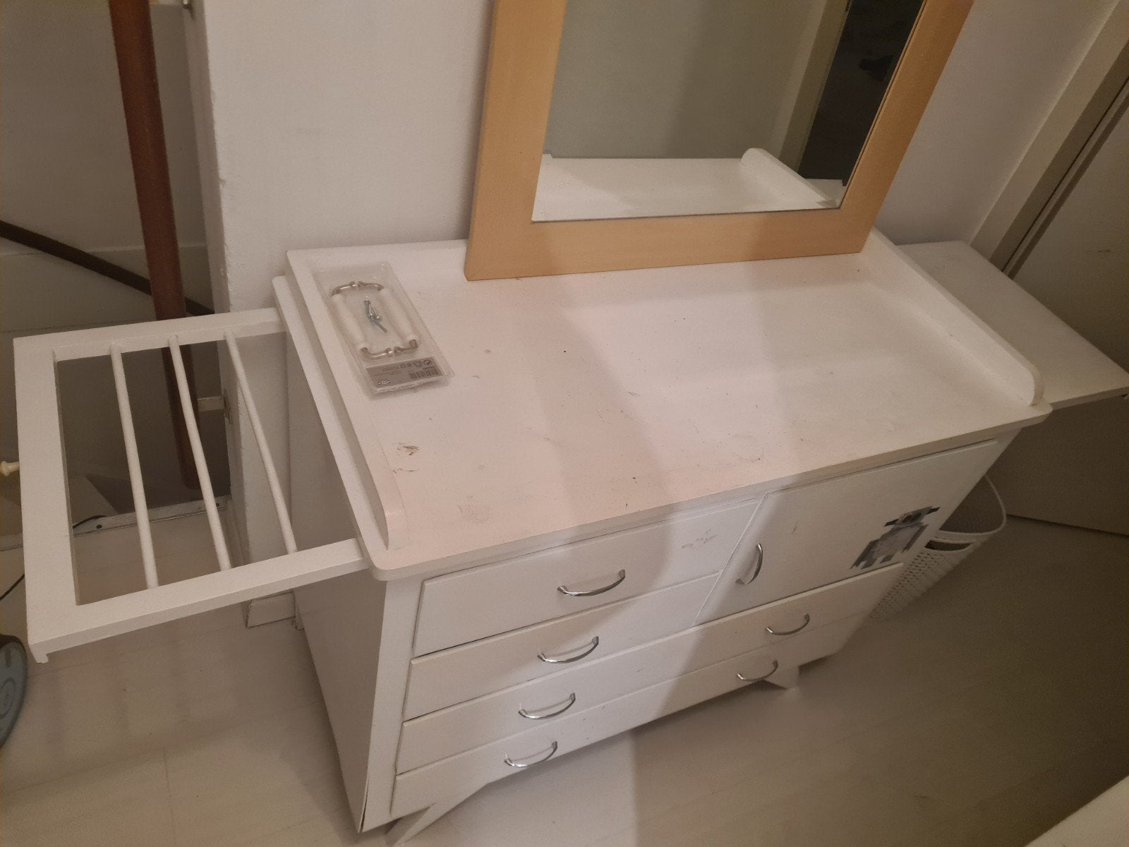 retro commode, Ophalen, Gebruikt
