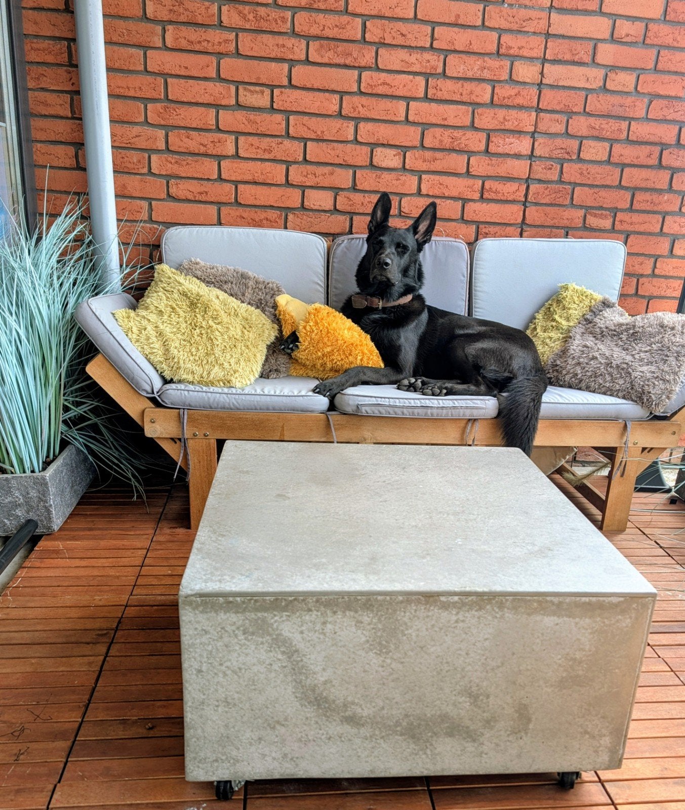 Salontafel/bijzettafel/kleine tafel, Ophalen, Gebruikt, 50 tot 100 cm, Vierkant
